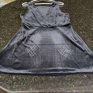 Velvet cocktail dress